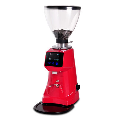 64 mm Flat Burr Electric Commercial Turkish Coffee Grinder Material de aleación de aluminio