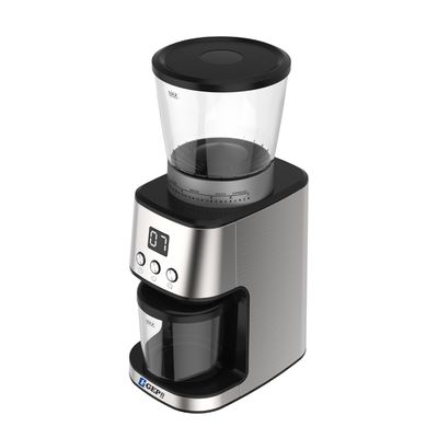 Molinilla eléctrica de granos de café con velocidad de molienda de 350-400 rpm y molinillas cónicas de burr