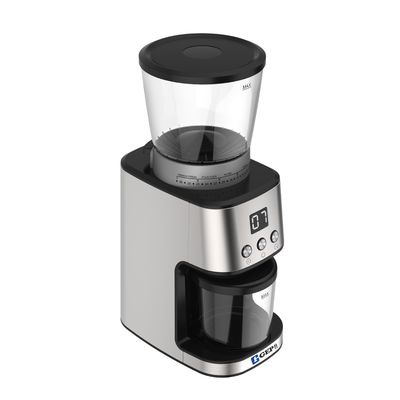 Molinilla eléctrica de granos de café con velocidad de molienda de 350-400 rpm y molinillas cónicas de burr