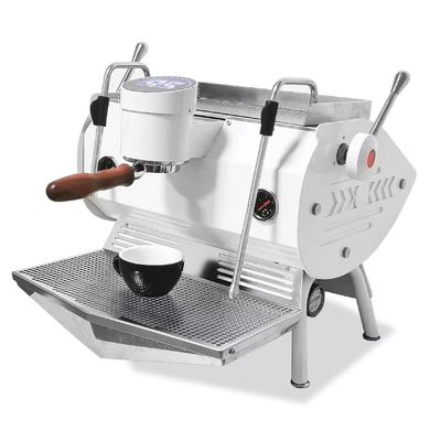 Personalizar el logotipo de la máquina de café italiana semiautomática para Hotsale comercial