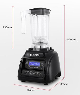 Potente mezclador comercial multifuncional de 220 V para cortar verduras y triturar hielo