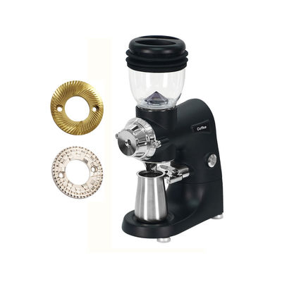 Grilleras Burr de 75 mm Grilleras eléctricas de granos de café con chapa de titanio para capuchino con leche