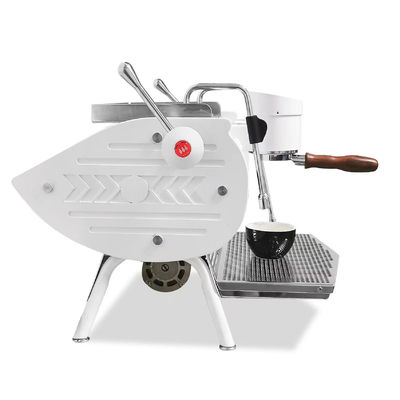 Máquina de expreso semiautomática profesional de doble caldera de 6.0L con capacidad de 5 0.5 0.5L