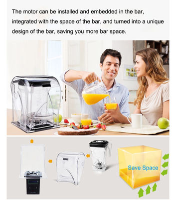 1.5L High Power Smoothie Milkshake Mixer con 23000±1000 rpm y motor de cobre puro