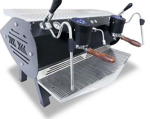 Máquina de café para uso comercial Máquina de café de doble grupo semiautomática