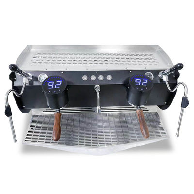 Máquina de café para uso comercial Máquina de café de doble grupo semiautomática