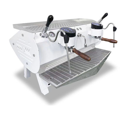 Máquina de café para uso comercial Máquina de café de doble grupo semiautomática