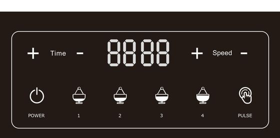 8 Ajustes de velocidad Exprimidor eléctrico de frutas Mezcladora de granos con tapa a prueba de sonido de bajo ruido