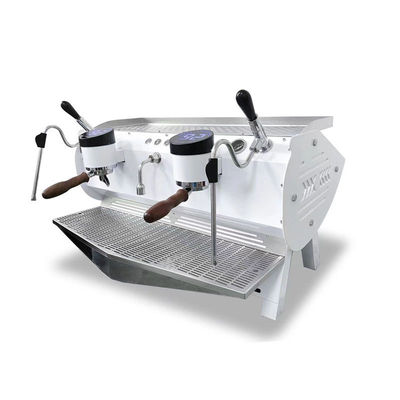 Máquina de café para uso comercial Máquina de café de doble grupo semiautomática