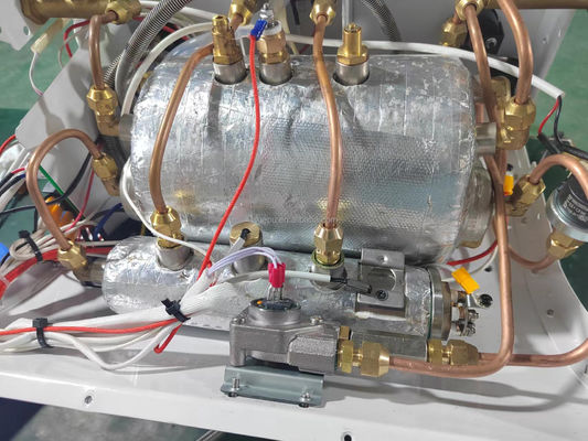 Máquina de café eléctrica de doble cabeza