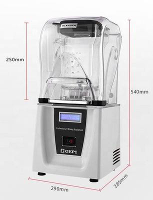 8 ajustes de velocidad máquina de mezclar y moler de frutas de cocina insonorizada multifuncional