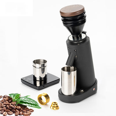 Molde privado 40 mm Conical Burr Grinder de granos de café Grinder eléctrico de expreso con chorro de aire de prensa