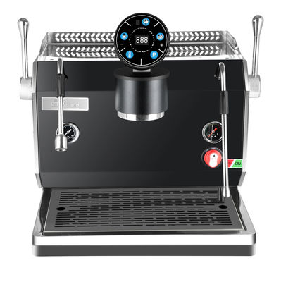 Máquina de café de grupo único de 3500W de potencia comercial Espresso con 438*560*450mm de dimensiones