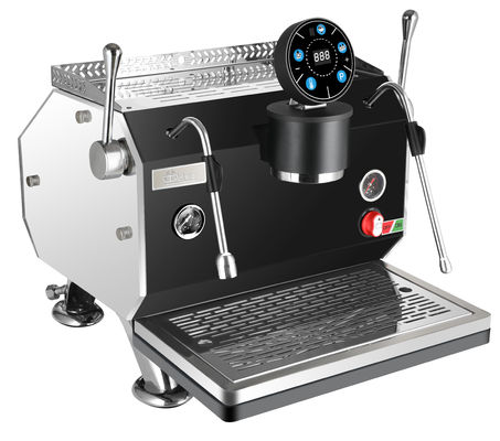 Máquina de café de grupo único de 3500W de potencia comercial Espresso con 438*560*450mm de dimensiones