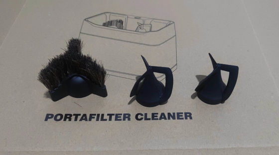 Proyecto de limpieza de café eléctrico con filtro portátil