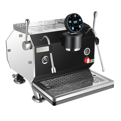 Máquina de café de expreso semiautomática programable con diseño italiano