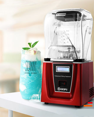Mezcladora de zumo eléctrica de 1800W con cubierta de sonido para capacidad de 2L