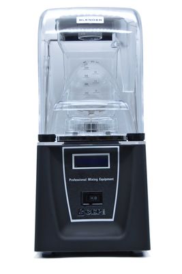 Mezcladora de zumo eléctrica de 1800W con cubierta de sonido para capacidad de 2L