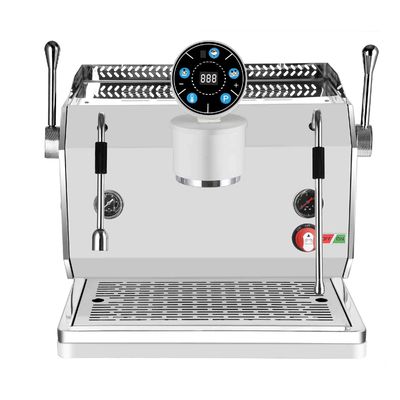 6.0L Máquinas para expreso de doble caldera Máquina semiautomática para café capuchino