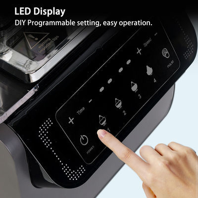 Loops de bricolaje programable mezclador de batidos eléctricos molde privado de 1800W electrodomésticos inteligentes