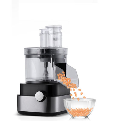 Máquina de corte de verduras comercial conveniente con tapa y carcasa de acero inoxidable PC