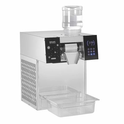 Máquina automática de afeitar hielo de nieve comercial de 1300W con función de velocidad variable