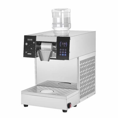 Máquina automática de afeitar hielo de nieve comercial de 1300W con función de velocidad variable