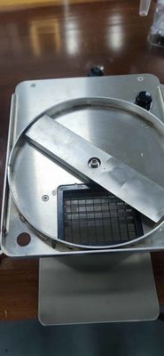 Cortador de frutas y verduras eléctrico profesional con construcción de acero inoxidable duradero