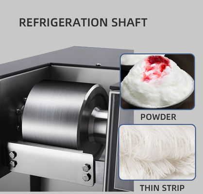 Relacionado con las materias primas Bingsu máquina de afeitar hielo y nieve con compresor de bajo ruido