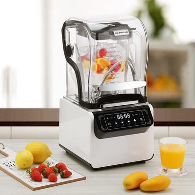 Mezcladora de batidos eléctricos y mezcladora de jugos de 2L de capacidad programable para Cafetera