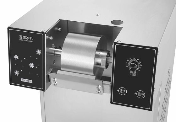 1300W Producción rápida totalmente automática Máquina de hielo de copo de nieve Molde privado Comercial
