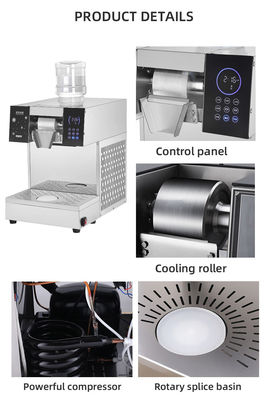 Máquina de helado de copo de nieve comercial Producción automática con aire eléctrico instantáneo