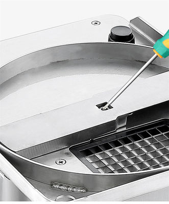 Máquina de cortar vegetales eléctricos de acero inoxidable para la preparación rápida y fácil de alimentos