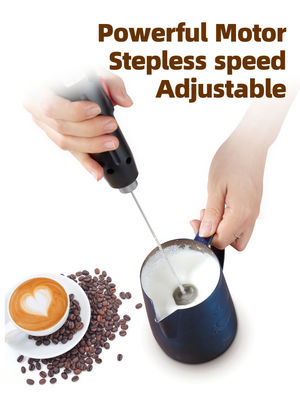 220V Electro Esponador de leche Mini Mezclador de alimentos portátil Mezclador de café con control de velocidad