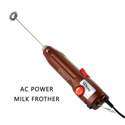 220V Electro Esponador de leche Mini Mezclador de alimentos portátil Mezclador de café con control de velocidad