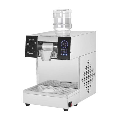 Máquina de hielo de copo de nieve de producción rápida con compresor de bajo ruido 1300W eléctrico automático