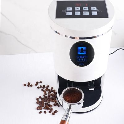 Máquina de prensa de café en polvo eléctrica profesional manipulador automático de café