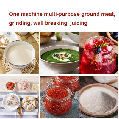 1800W Gepu Blender 9840 Motor de cobre puro 23000±1000 rpm Máquina de batido comercial
