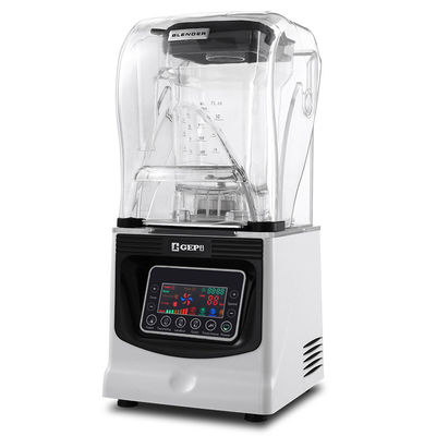 Mezcladora profesional de procesamiento de alimentos con tapa insonorizada de 8 mm de espesor y voltaje de 220 V