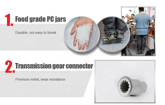 Blade de acero inoxidable mezclador de batidos eléctrico para bebidas congeladas